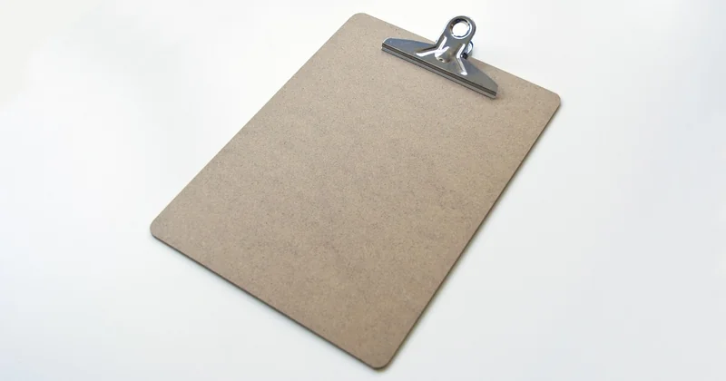 The checklist itself (trimmed to what works)